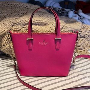 Kate Spade hot pink crossbody